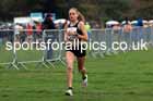 Girls Under-15s relay, 2025 Northern Cross Country Relays, Graves Park, Sheffield. Photo: David T. Hewitson/Sports for All Pics